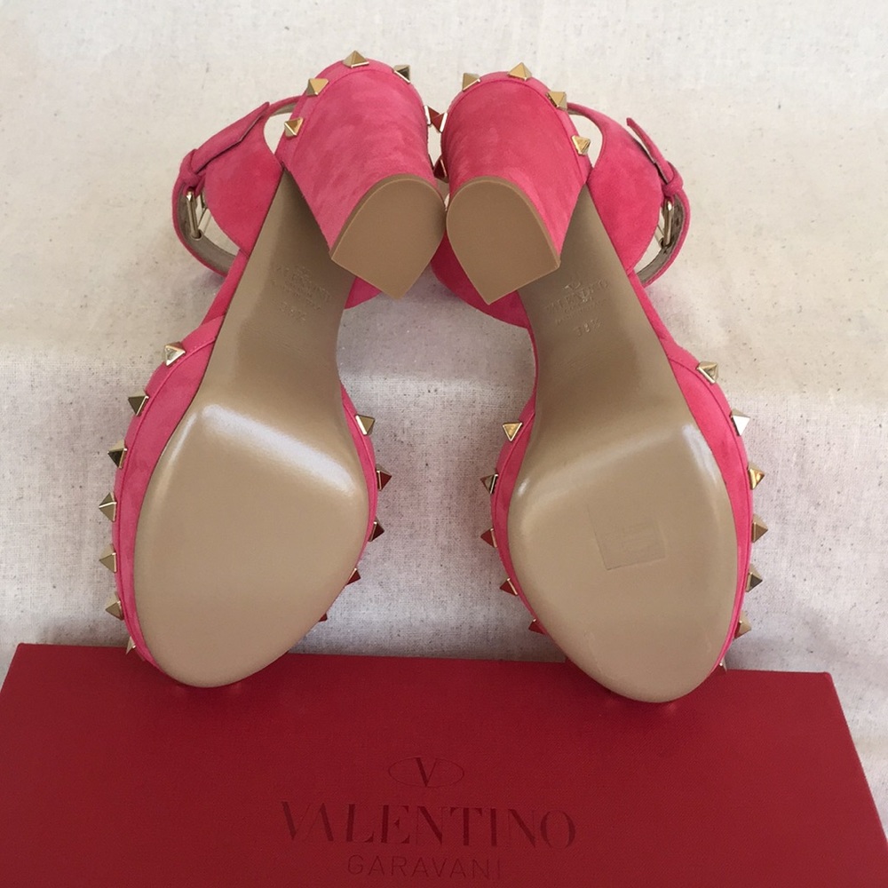 🆕NWT♥️💎VALENTINO ROCKSTUDS💎♥️SIZE 38.5 - Picture 6 of 8